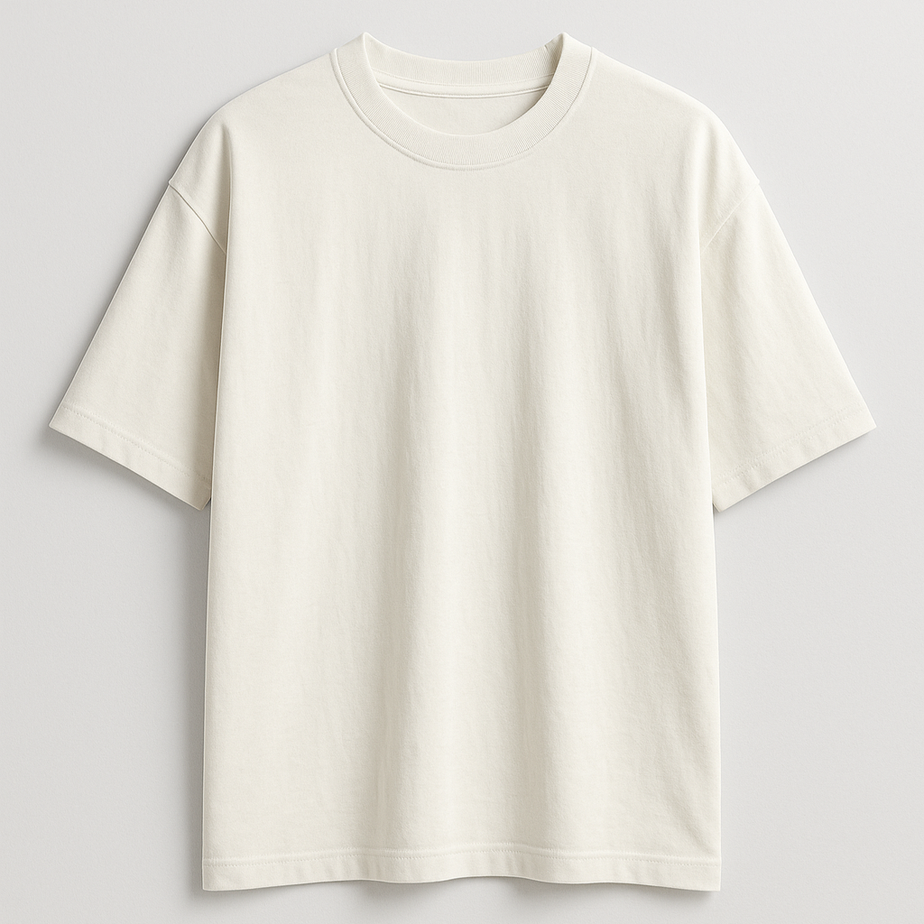 Classic Super Combed 240GSM oversized cotton T-shirt wholesale manufacturer India
