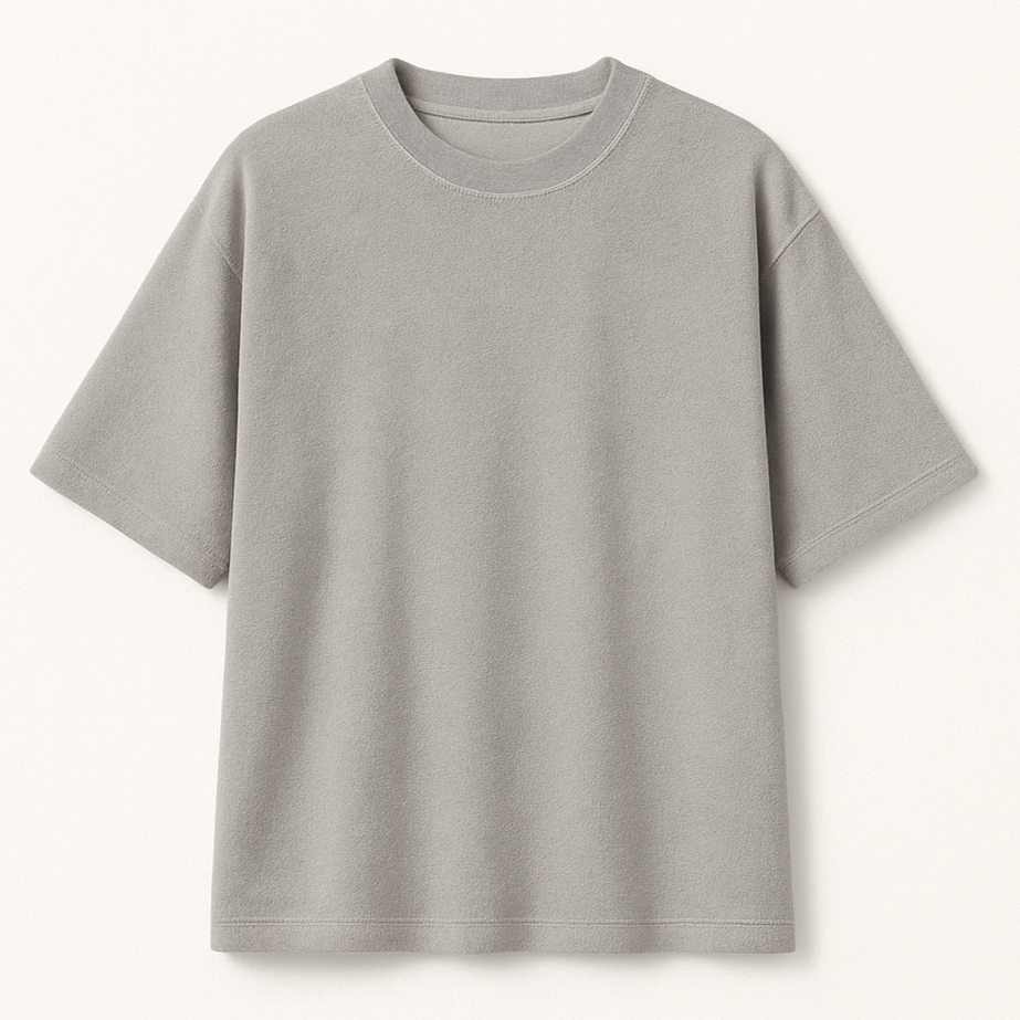 French Terry 280GSM oversized cotton T-shirt wholesale manufacturer India