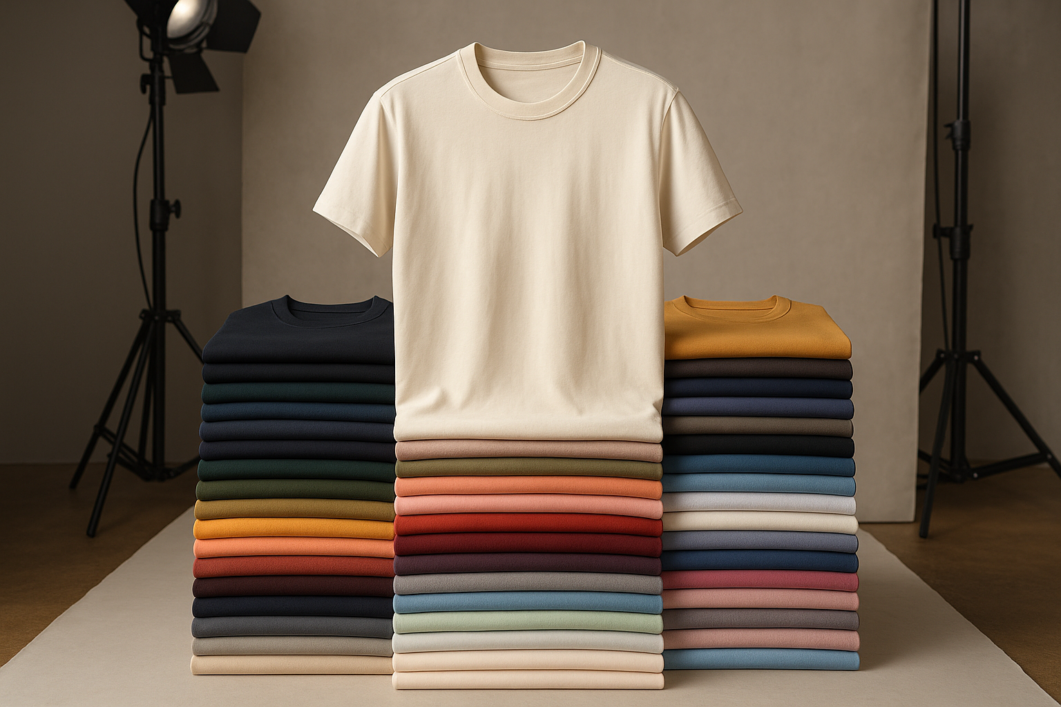 Premium luxury cotton T-shirts wholesale manufacturer India